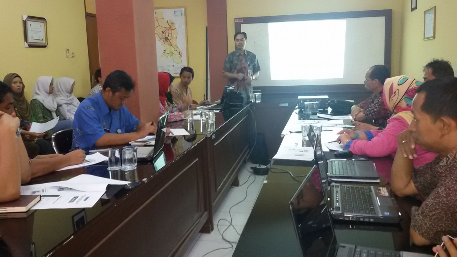 Pelatihan ESurat dan Website Aspirasi Online di Dinas Binamarga Kota Bogor