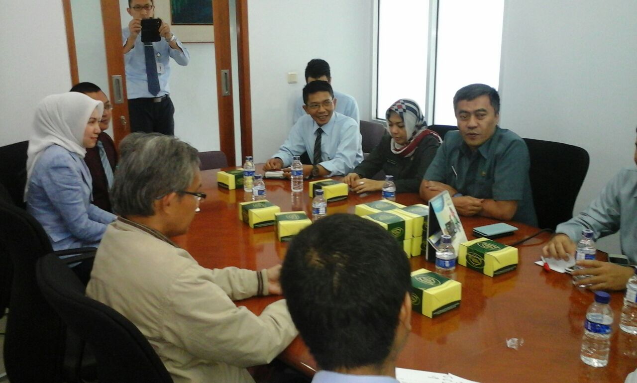 Rapat Koordinasi dengan BJB Kota Bandung Mengenai Implementasi Host to Host BPPT