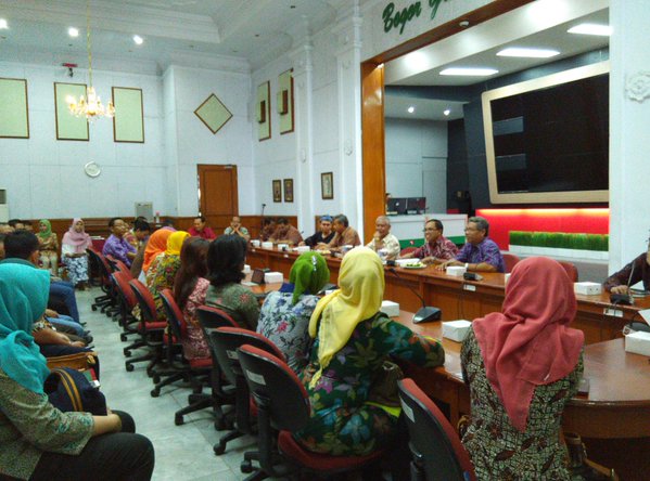 Studi Banding Pemkot Yogyakarta ke Bogor,tentang Pengelolaan Aspirasi Warga Kota