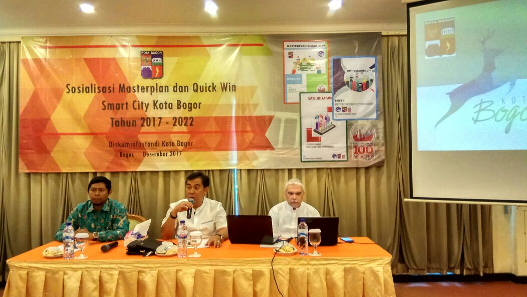 Sosialisasi Masterplan dan Quick Win Smart City Kota Bogor Tahun 2017 - 2022