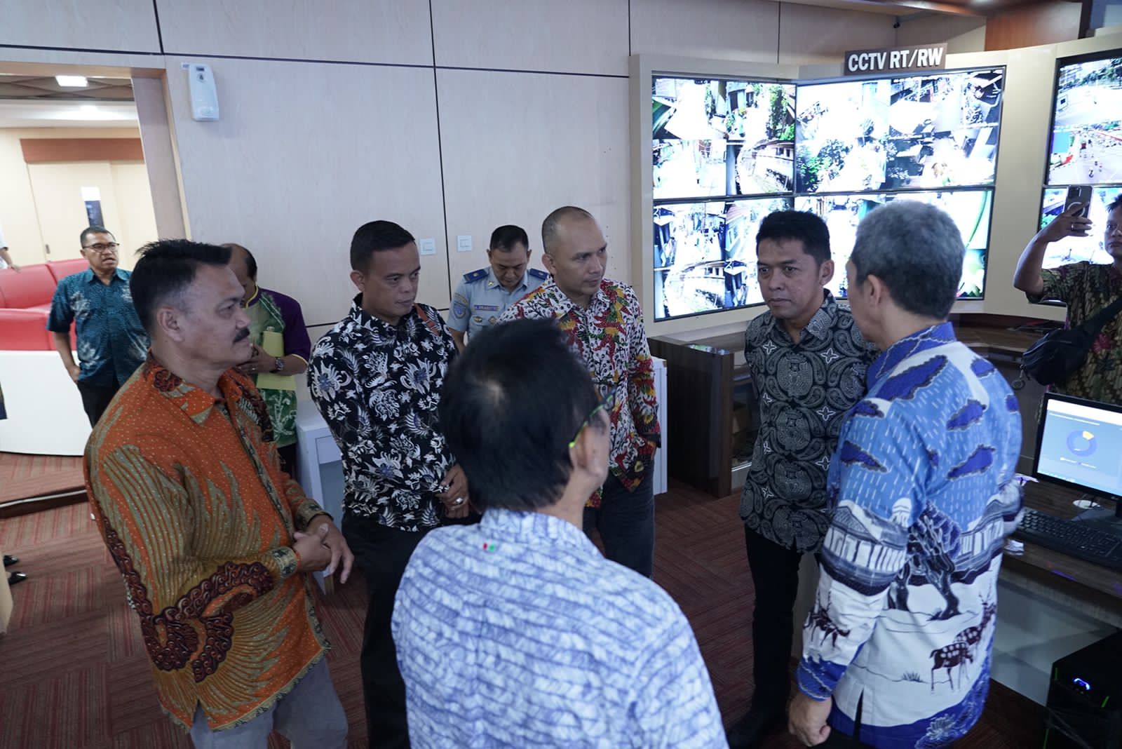Kepala Diskominfo Kota Bogor Mendampingi Wakil Walikota Bogor Dalam Rangka Studi Banding Sistem Ducting ke Kota Semarang