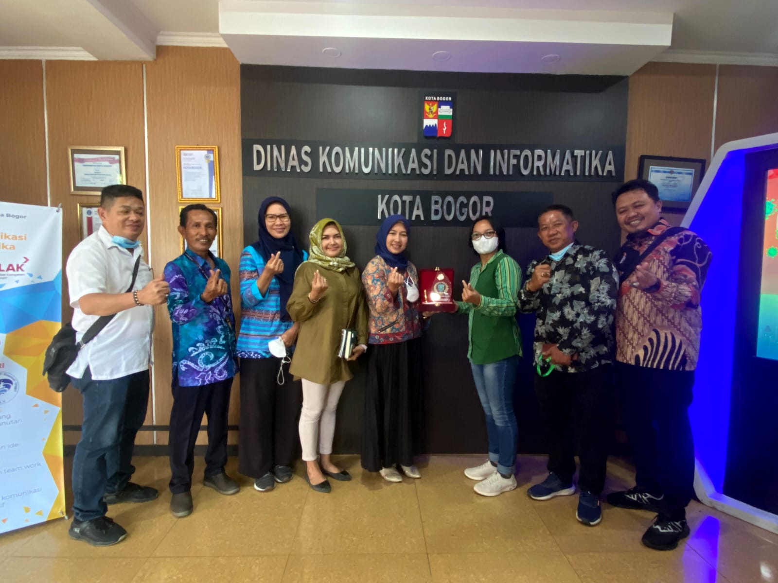 Kunjungan Kerja Komisi I DPRD Kabupaten Belitung ke Diskominfo Kota Bogor