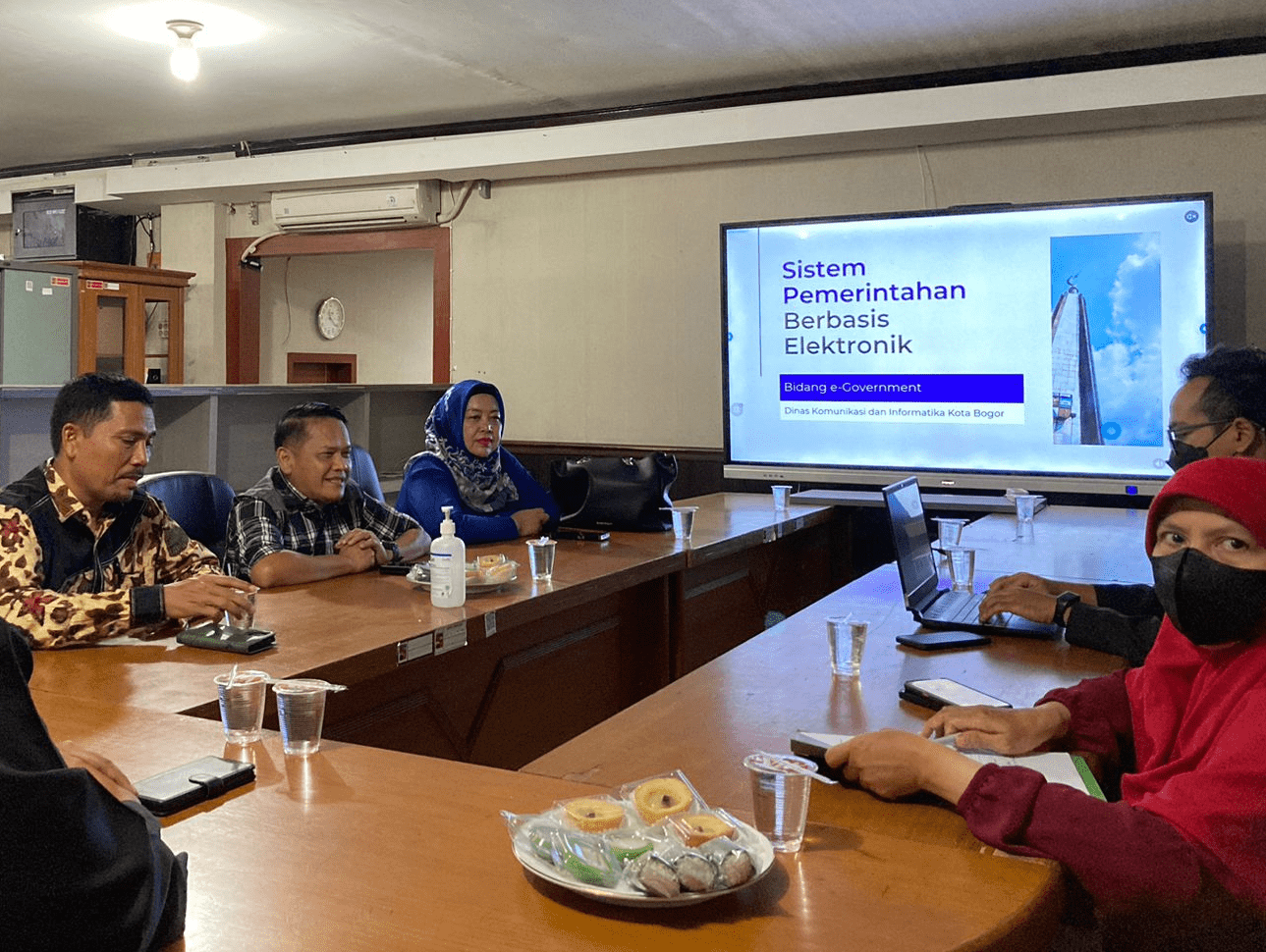 Kunjungan Komisi A DPRD Kota Binjai ke Diskominfo kota Bogor