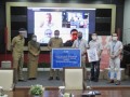 Penyerahan Simbolis Bantuan Alat Kesehatan Dari PT Tower Bersama Group Untuk Pemerintah Kota Bogor